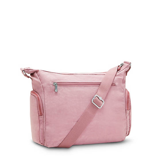 Bolsos Cruzados Kipling Gabbie Lavanda Rosas | MX 1155DF